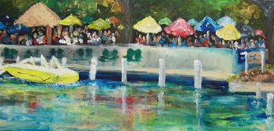 Wawasee In tiki bar