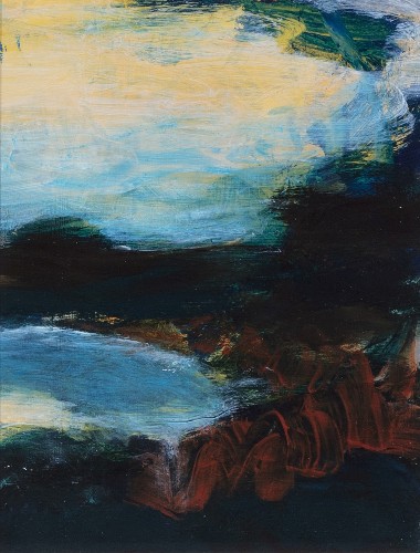 single panel, detail from set